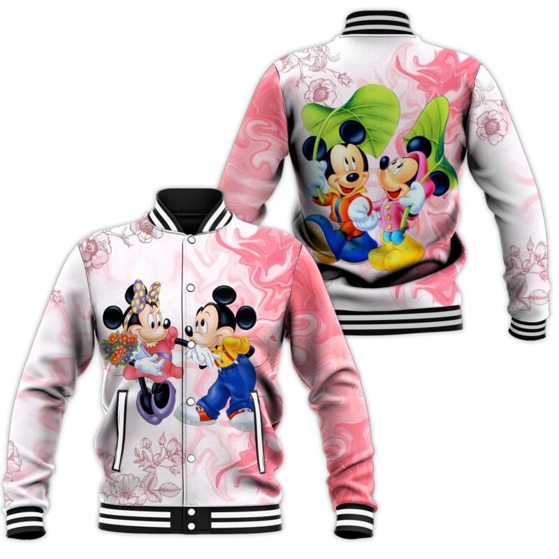 Mickey Disney Baseball Jacket For Fan CFB1111