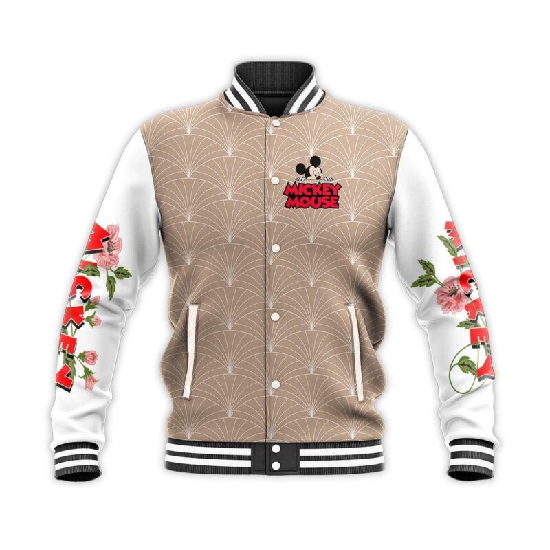 Mickey Disney Baseball Jacket For Fan CFB1123 2