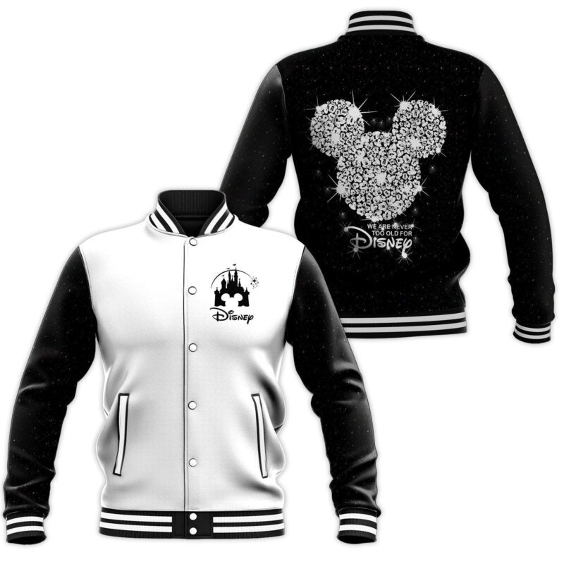 Mickey Disney Baseball Jacket For Fan CFB1125