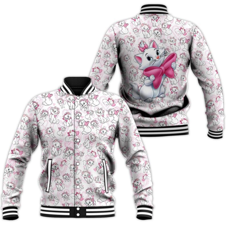 Miss Cat Disney Baseball Jacket For Fan CFB1116