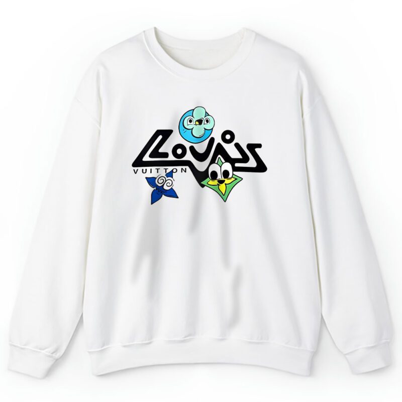 Monogram Printed Louis Vuitton Unisex Sweatshirt TAS22127 1