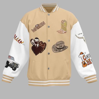 Morgan Wallen Baseball Jacket For Fan CFB1737 1