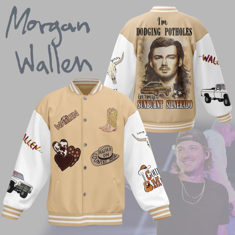 Morgan Wallen Baseball Jacket For Fan CFB1737