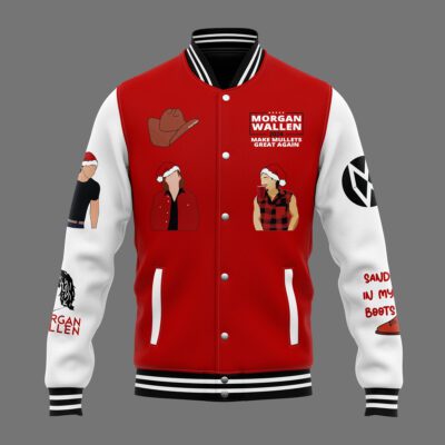 Morgan Wallen Baseball Jacket For Fan CFB1738 1