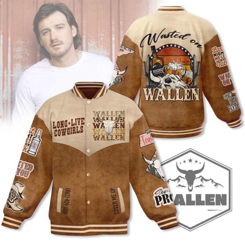 Morgan Wallen Baseball Jacket For Fan CFB1739