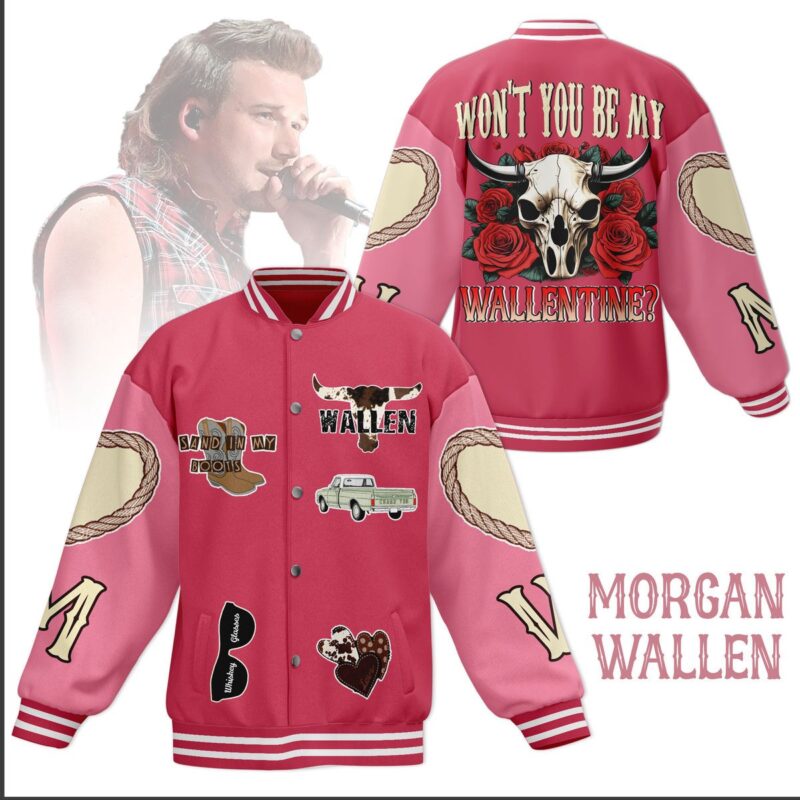 Morgan Wallen Baseball Jacket For Fan CFB1742