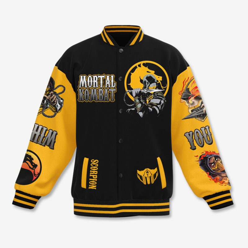 Mortal Kombat Baseball Jacket For Fan CFB1732 1