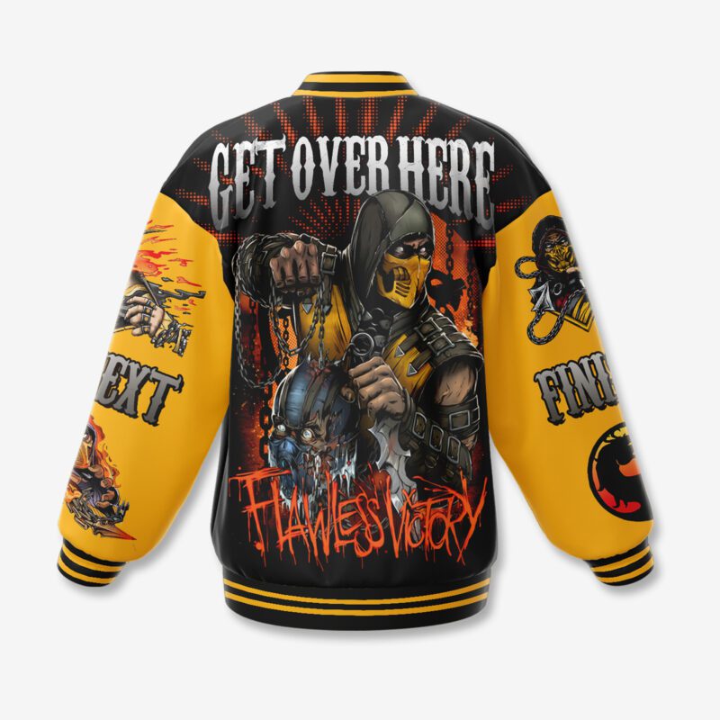 Mortal Kombat Baseball Jacket For Fan CFB1732 2