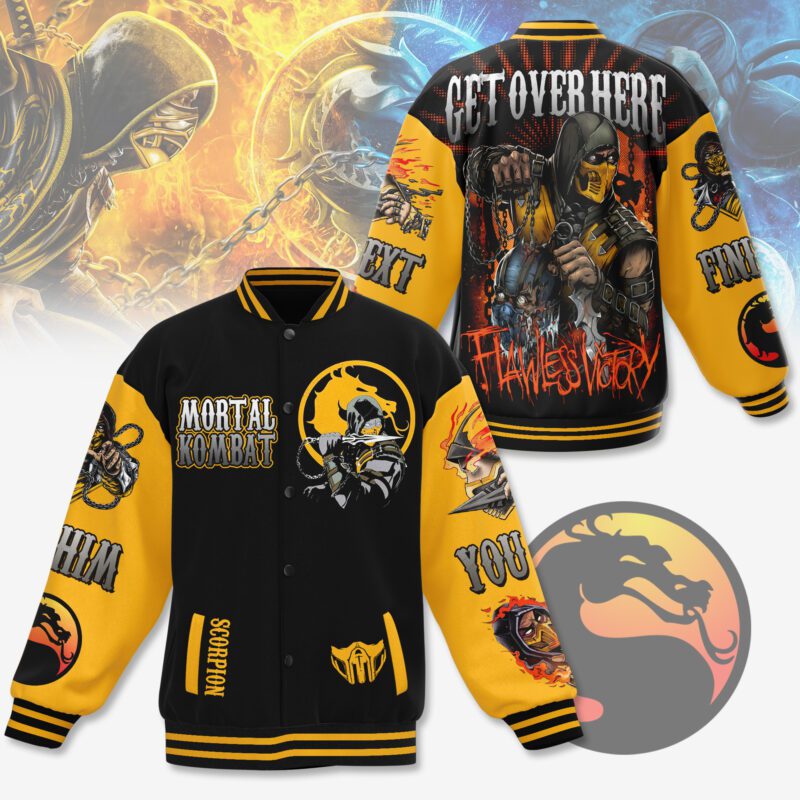 Mortal Kombat Baseball Jacket For Fan CFB1732