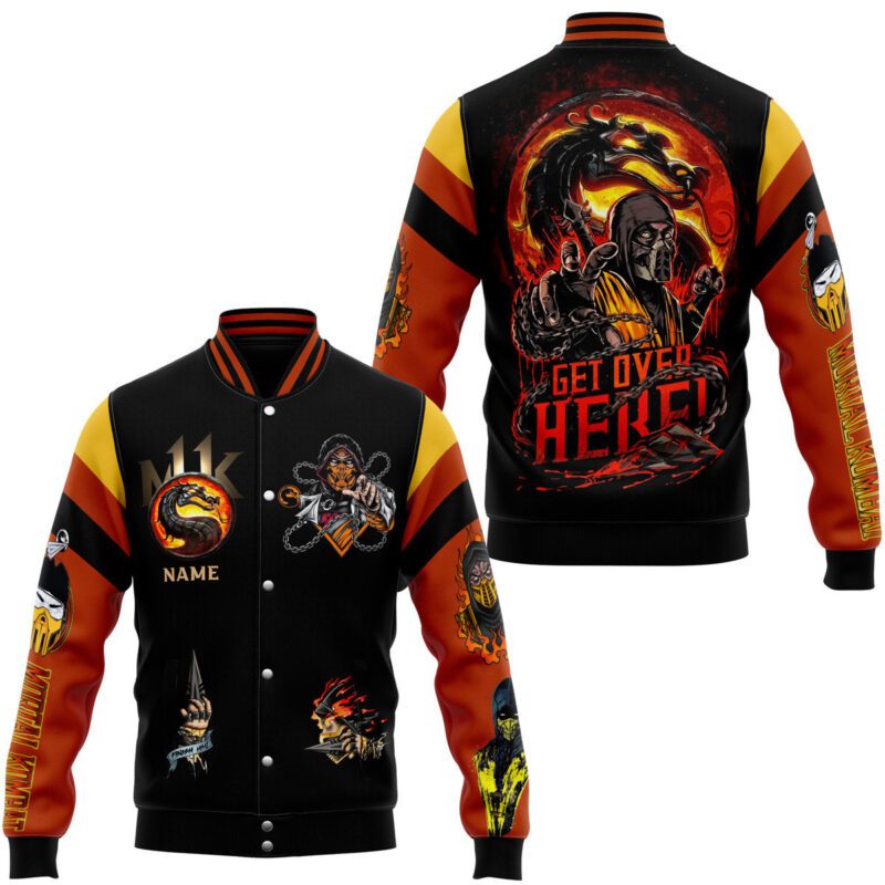 Mortal Kombat Baseball Jacket For Fan CFB1736