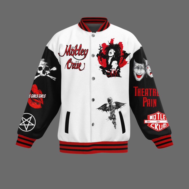 Motley Crue Baseball Jacket For Fan CFB1734 1
