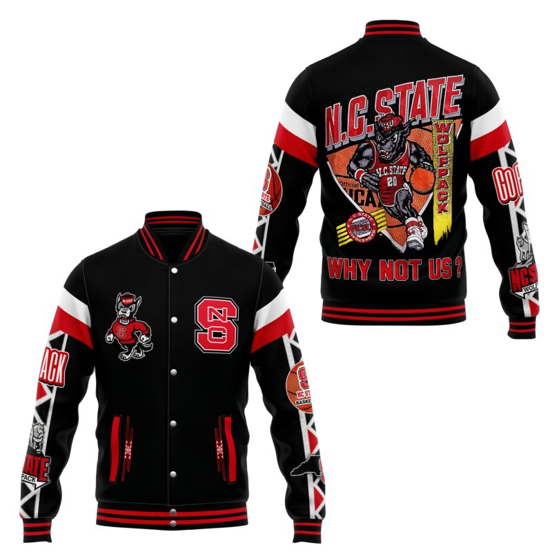 NC State Wolfpack NCAA Baseball Jacket For Fan CFB1722