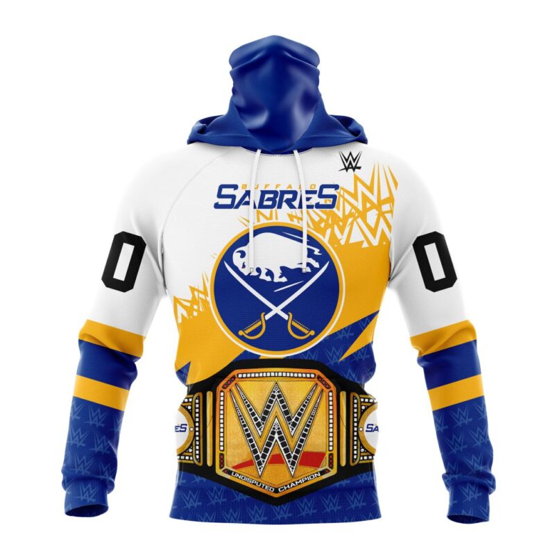 NHL Buffalo Sabres Special WWE Design Gaiter Hoodie FGH1029