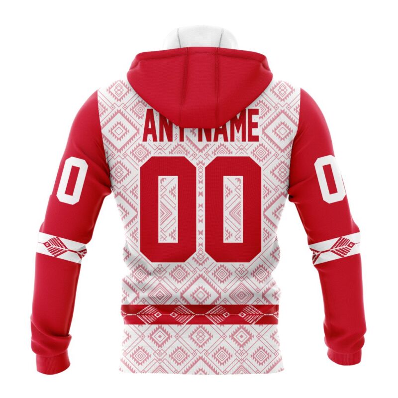 NHL Chicago Blackhawks Special Native Heritage Design Gaiter Hoodie FGH1090 1