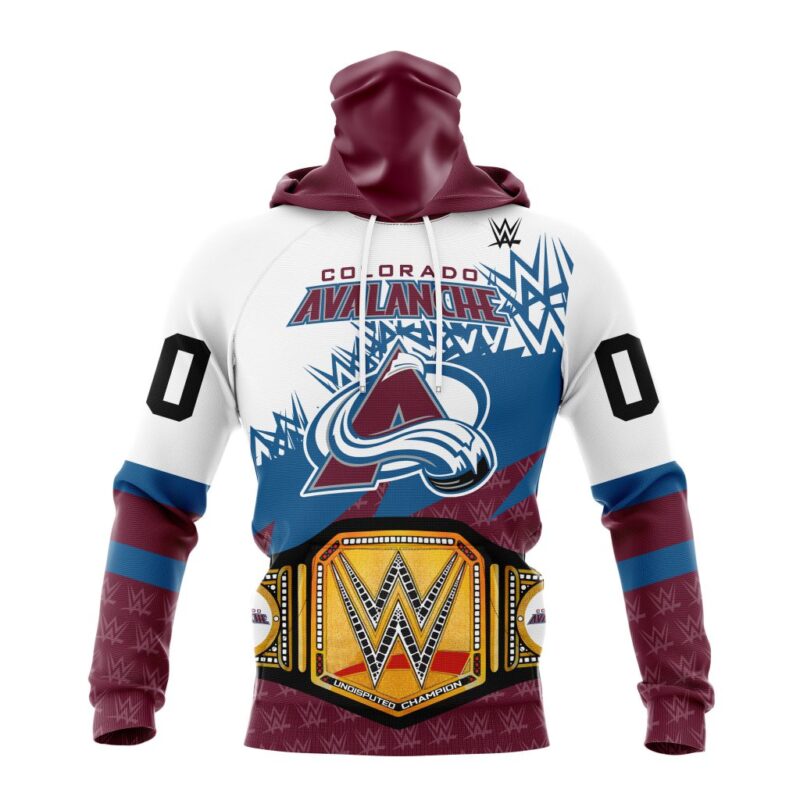 NHL Colorado Avalanche Special WWE Design Gaiter Hoodie FGH1027