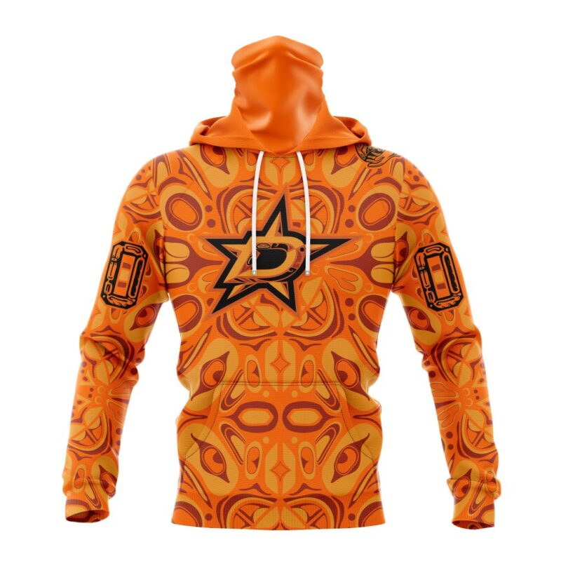 NHL Dallas Stars Special National Day For Truth And Reconciliation Design Gaiter Hoodie FGH1119