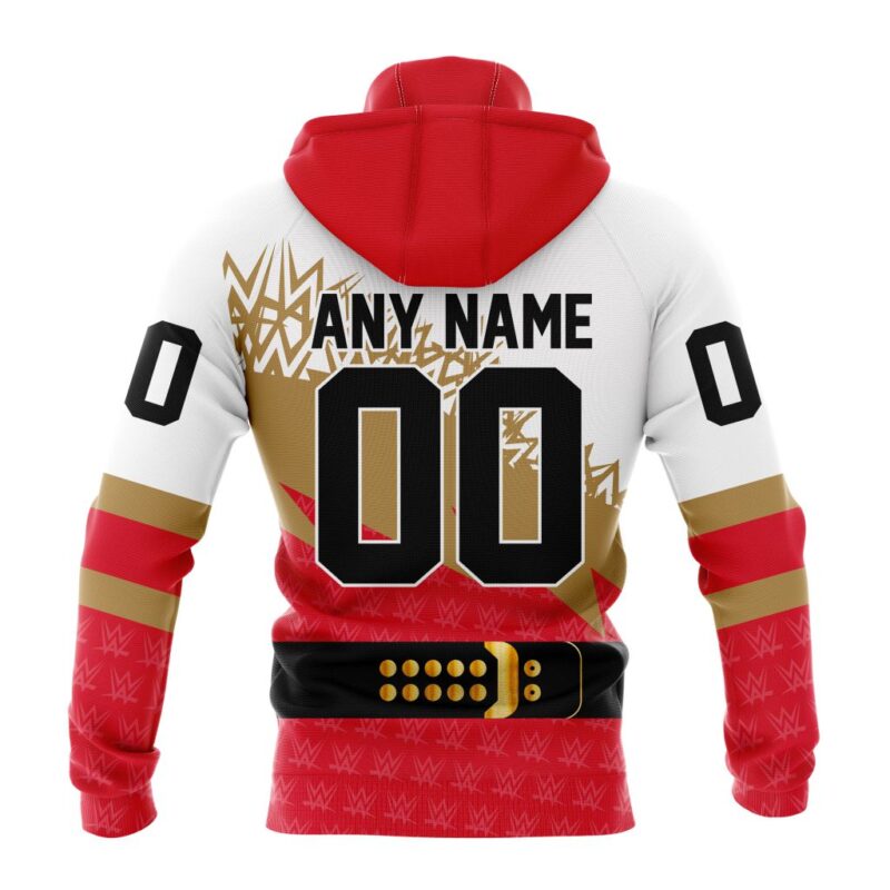 NHL Ottawa Senators Special WWE Design Gaiter Hoodie FGH1014 1