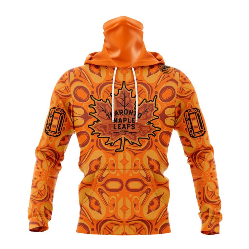 NHL Toronto Maple Leafs Special National Day For Truth And Reconciliation Design Gaiter Hoodie FGH1102