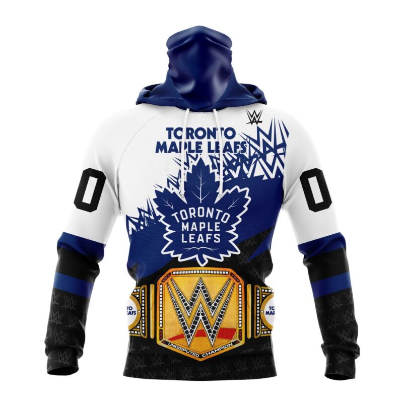 NHL Toronto Maple Leafs Special WWE Design Gaiter Hoodie FGH1002