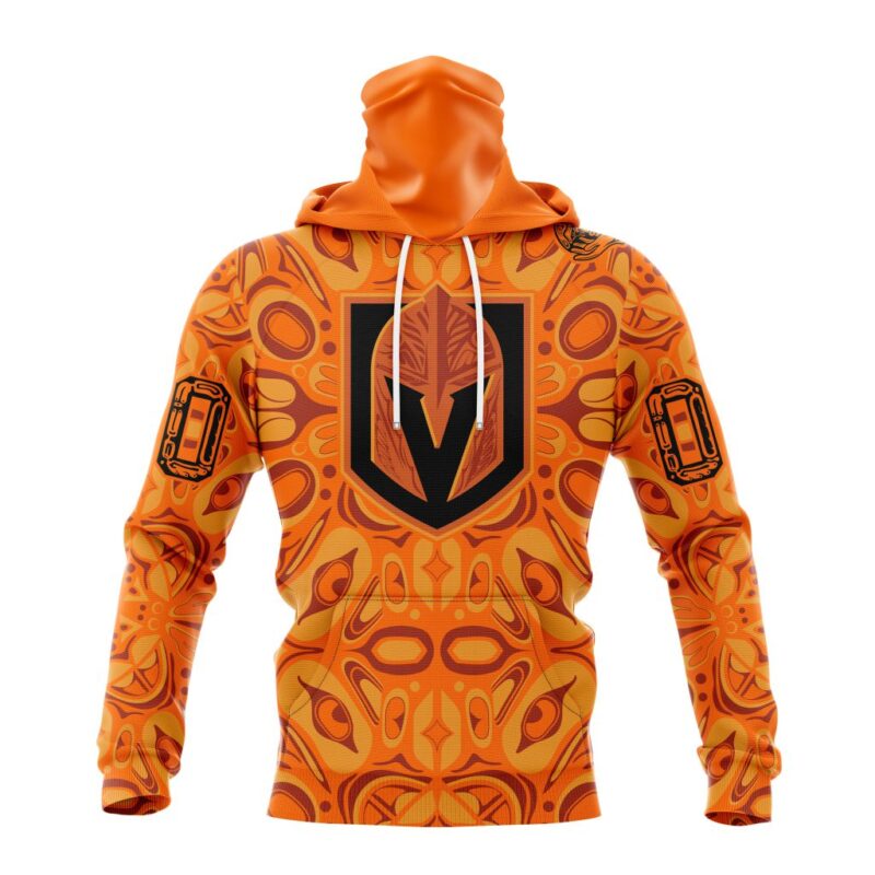 NHL Vegas Golden Knights Special National Day For Truth And Reconciliation Design Gaiter Hoodie FGH1098