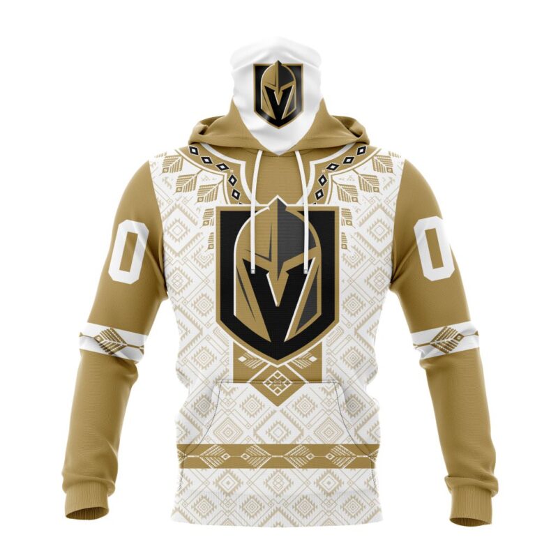 NHL Vegas Golden Knights Special Native Heritage Design Gaiter Hoodie FGH1065