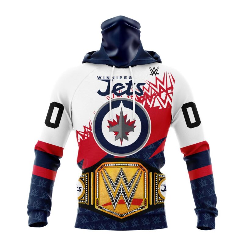 NHL Winnipeg Jets Special WWE Design Gaiter Hoodie FGH1000