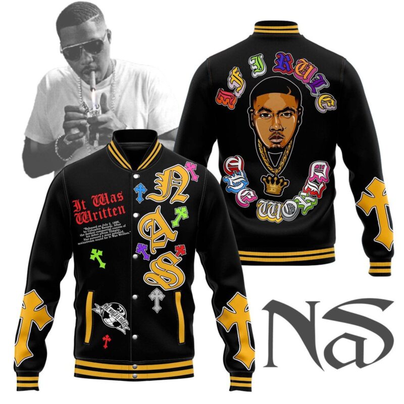 Nas Baseball Jacket For Fan CFB1726