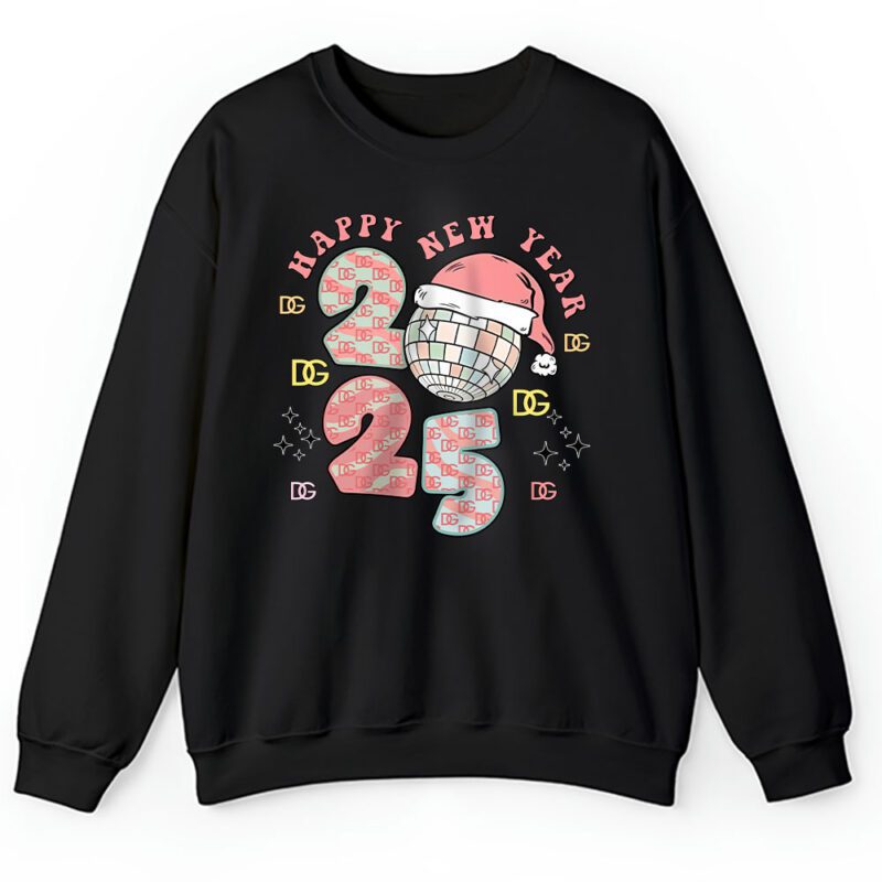 New Year Squad Disco Ball Party Shirt Family Matching Dolce & Gabbana Unisex Sweatshirt TAS22129