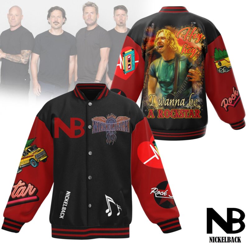 Nickelback Baseball Jacket For Fan CFB1709