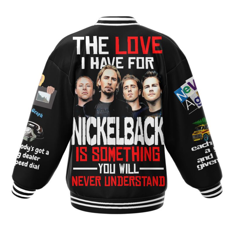 Nickelback Baseball Jacket For Fan CFB1711 1