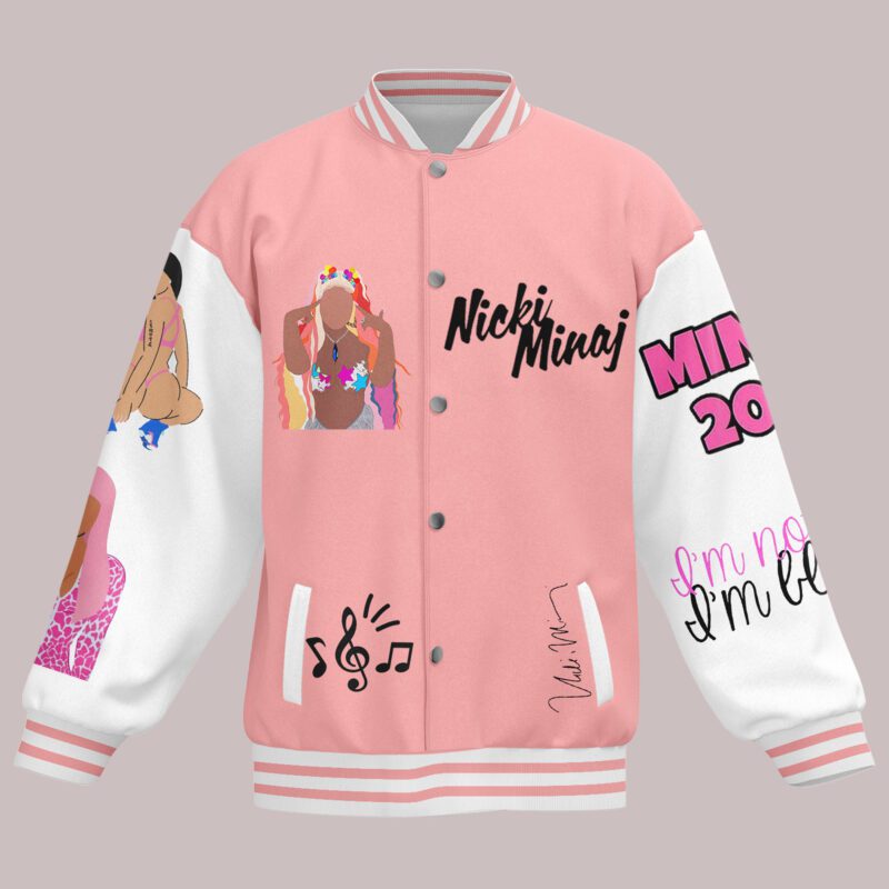 Nicki Minaj Baseball Jacket For Fan CFB1705 1