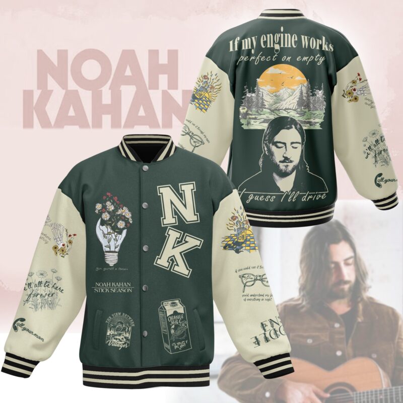 Noah Kahan Baseball Jacket For Fan CFB1067