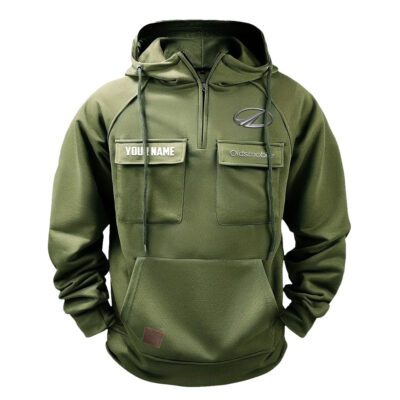 Oldsmobile Vintage Quarter Zip Hoodie Retro Hoodie LQZ1545 2