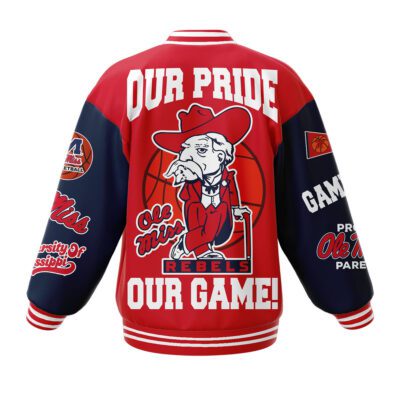 Ole Miss Rebels NCAA Baseball Jacket For Fan CFB1066 2