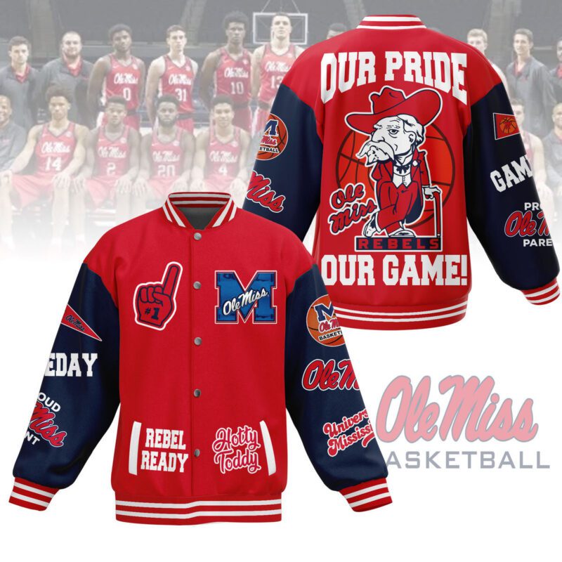 Ole Miss Rebels NCAA Baseball Jacket For Fan CFB1066