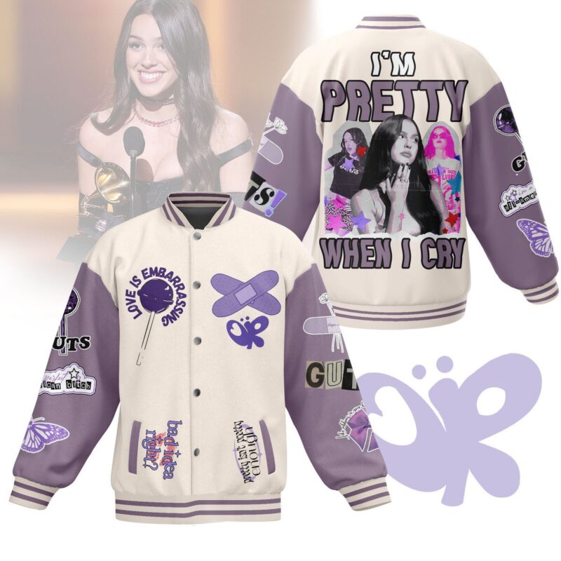 Olivia Rodrigo Baseball Jacket For Fan CFB1701