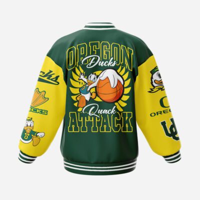 Oregon Ducks NCAA Baseball Jacket For Fan CFB1690 2