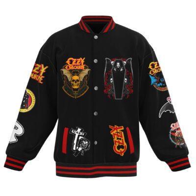Ozzy Osbourne Baseball Jacket For Fan CFB1692 1
