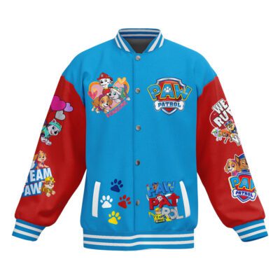 Paw Patrol Baseball Jacket For Fan CFB1679 2 Paw Patrol Baseball Jacket For Fan CFB1679 2