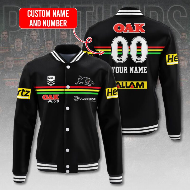 Penrith Panthers Baseball Jacket For Fan CFB1132