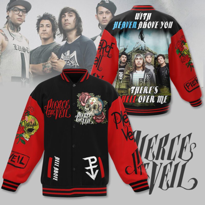 Pierce The Veil Baseball Jacket For Fan CFB1019