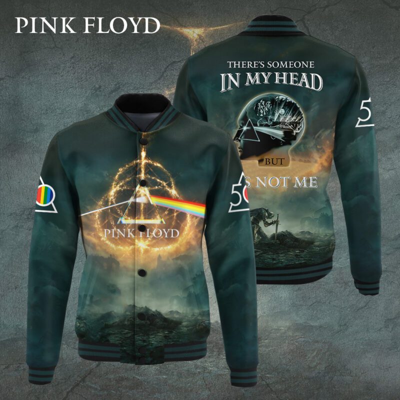 Pink Floyd Music Baseball Jacket For Fan CFB1032