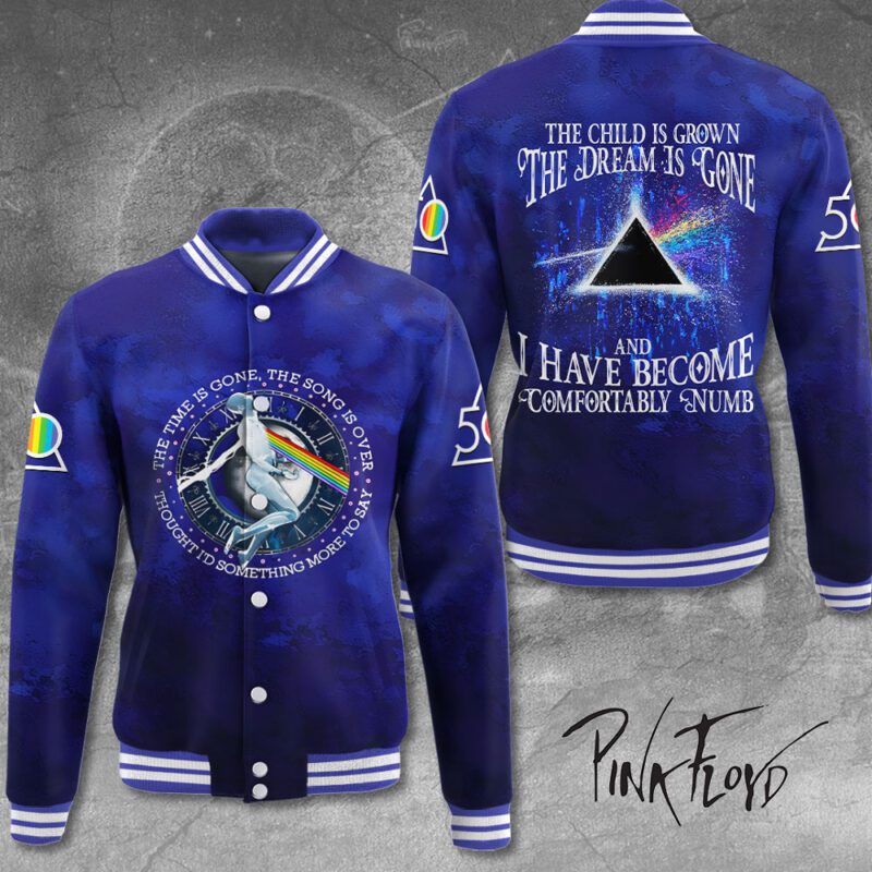 Pink Floyd Music Baseball Jacket For Fan CFB1399