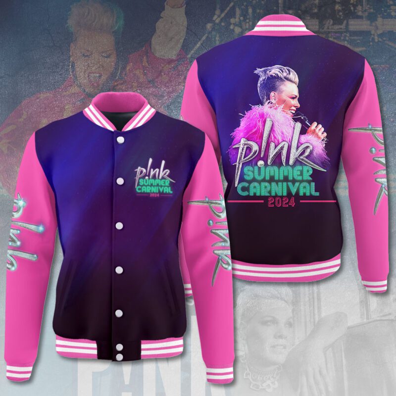 P!nk Music Baseball Jacket For Fan CFB1262