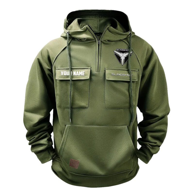 Polaris Slingshot Vintage Quarter Zip Hoodie Retro Hoodie LQZ1007 2