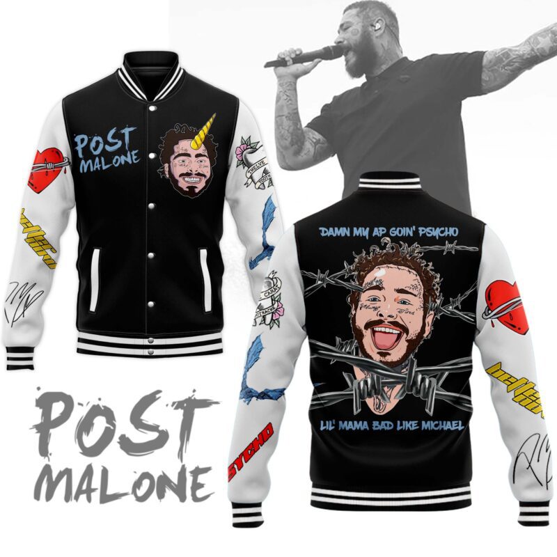 Post Malone Baseball Jacket For Fan CFB1655