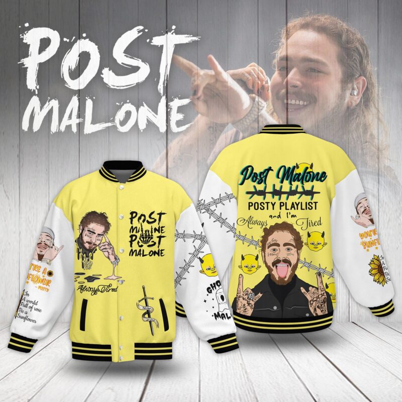 Post Malone Baseball Jacket For Fan CFB1661