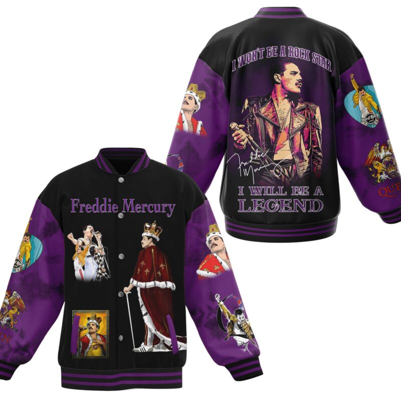 Queen Freddie Mercury Baseball Jacket For Fan CFB1059