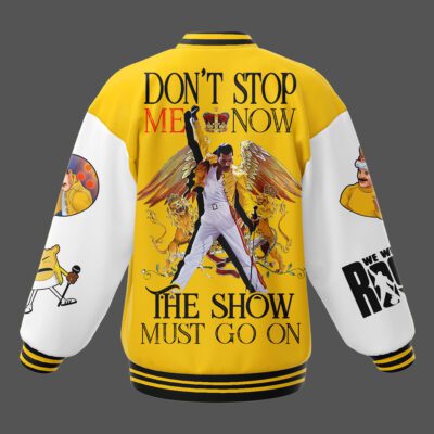 Queen Freddie Mercury Baseball Jacket For Fan CFB1648 2 Queen Freddie Mercury Baseball Jacket For Fan CFB1648 2