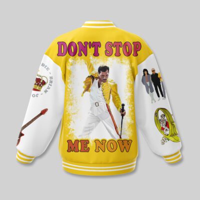 Queen Freddie Mercury Baseball Jacket For Fan CFB1654 2 Queen Freddie Mercury Baseball Jacket For Fan CFB1654 2